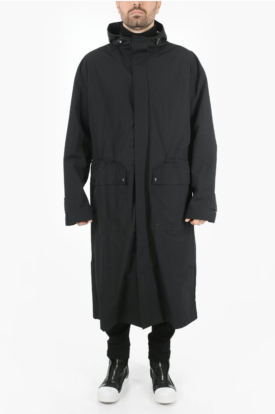 Diesel Hooded Jacket With Drawstring men Glamood Outlet