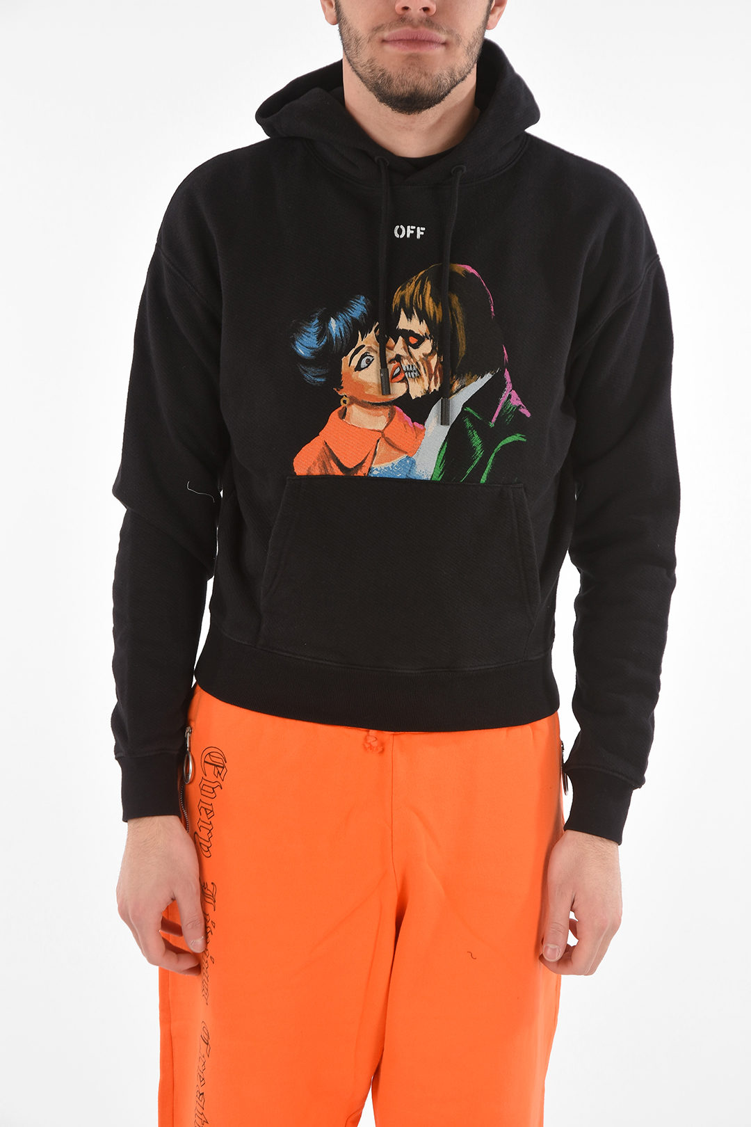 Off white store kiss sweatshirt