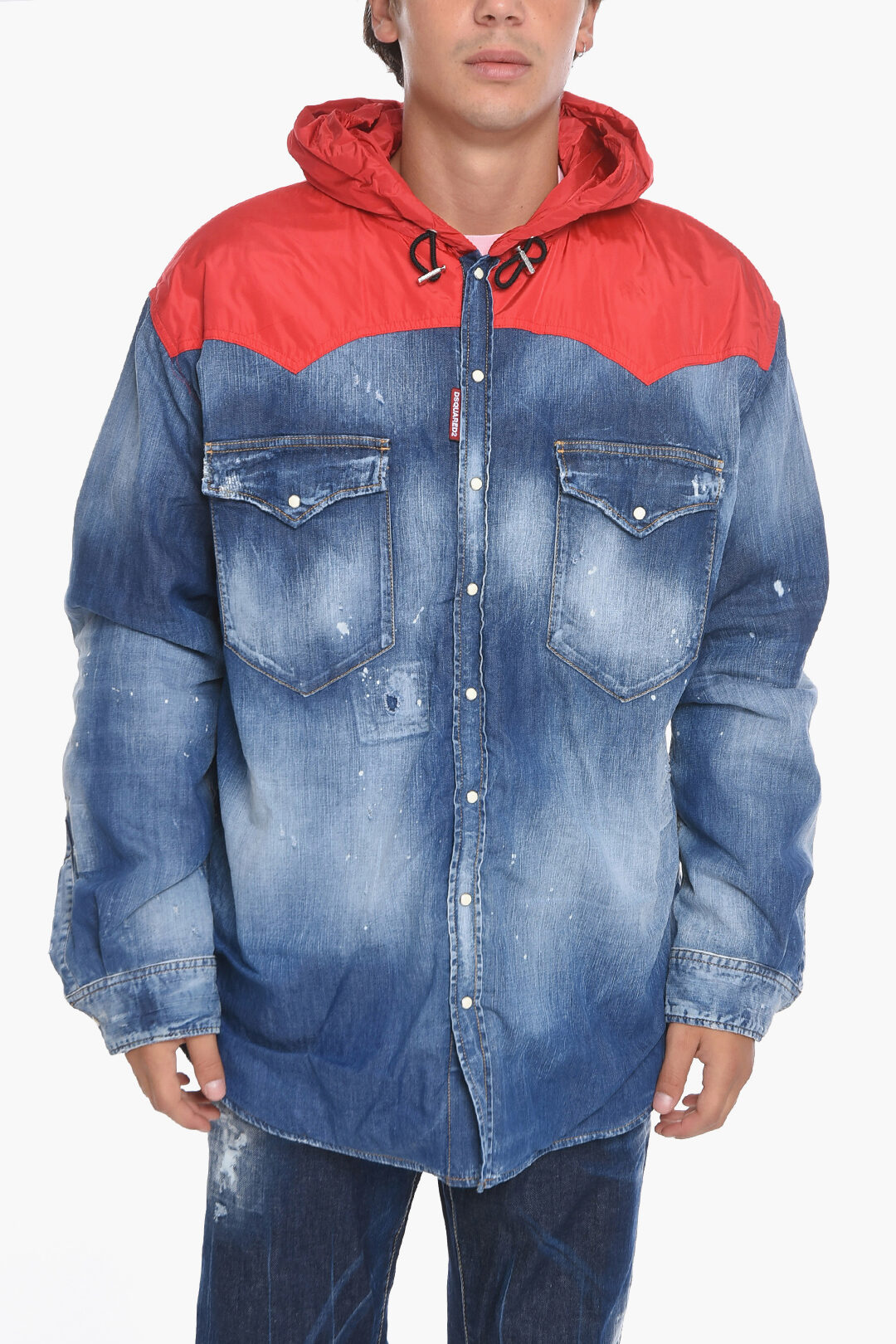 Dsquared2 padded 2024 denim jacket