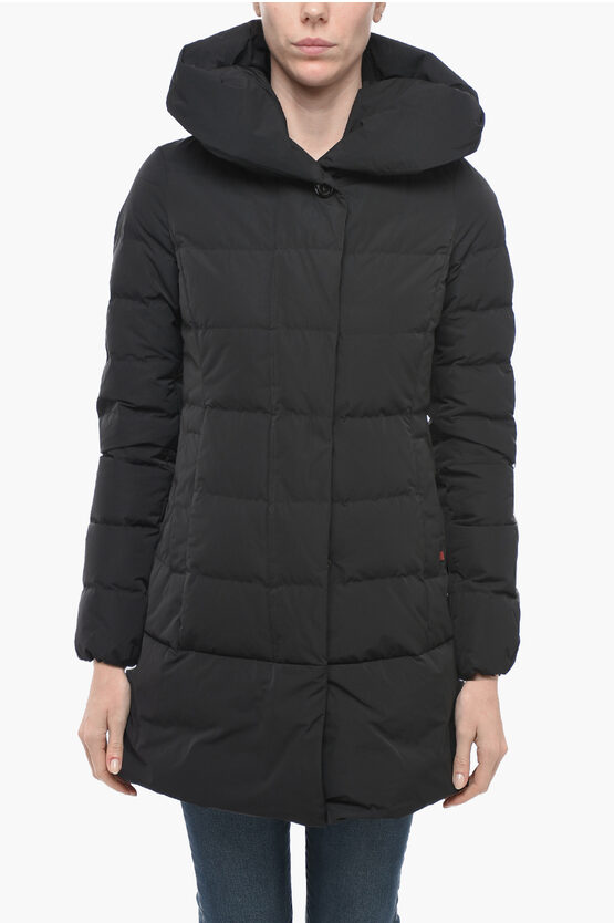 Shop Woolrich Hooded Puffy Prescott Down Jacket