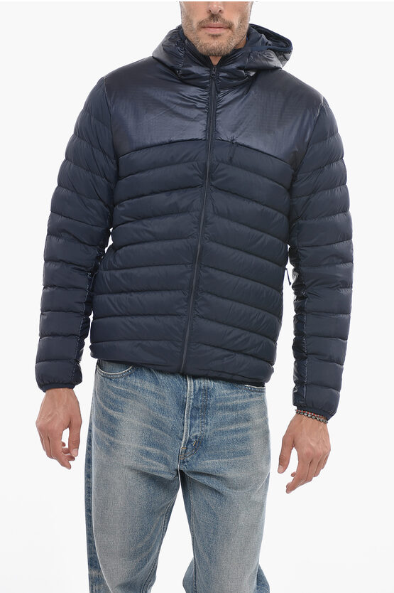 Shop Woolrich Hooded Quilted Tundra Down Jacket