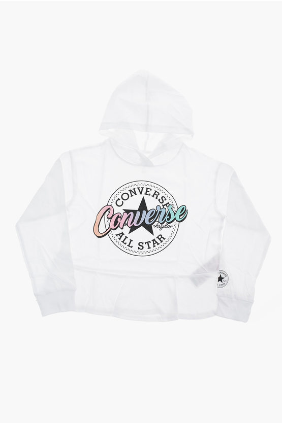 Converse Hooded T-shirt In White
