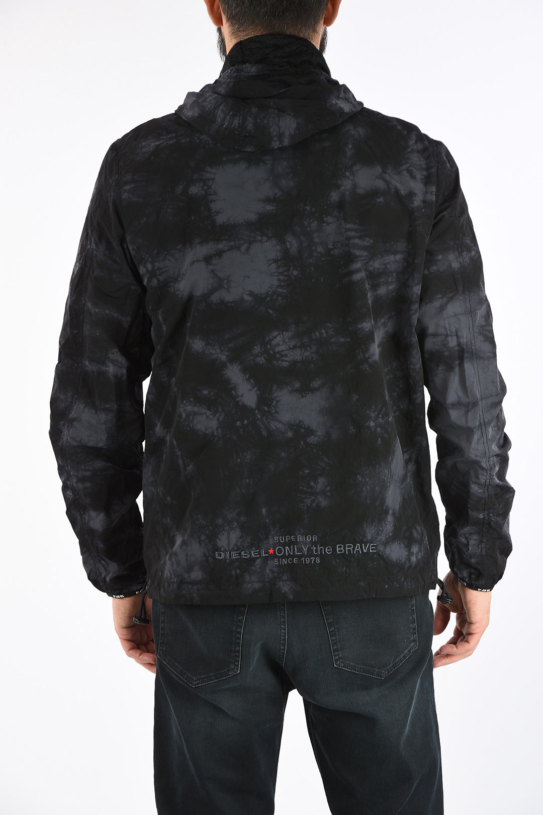 Diesel Hooded Tie Dye J-PINAL Jacket men - Glamood Outlet Diesel Hooded Tie Dye J-PINAL Jacket men - Glamood Outlet