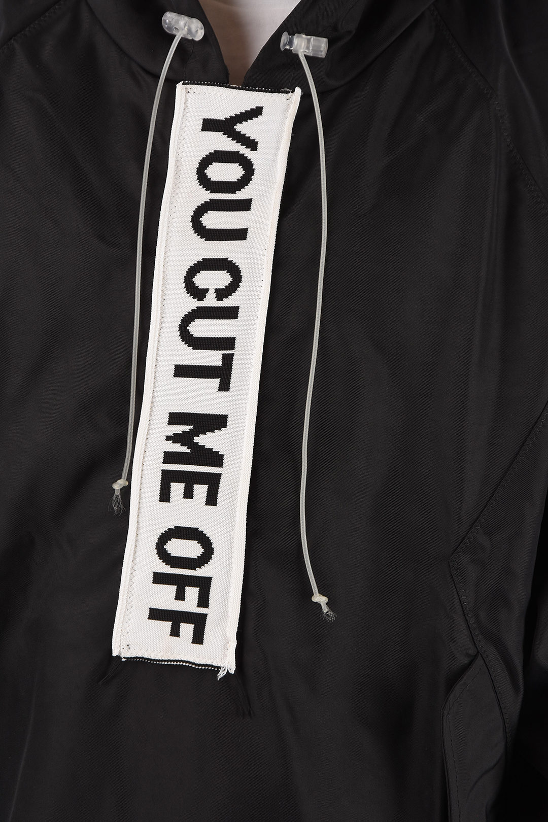 Off-White Hooded YOU CUT ME anorak men - Outlet