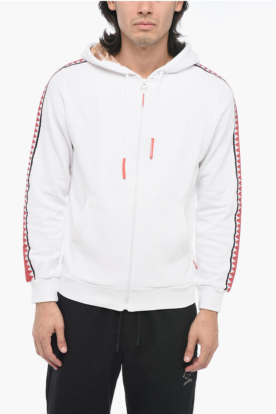 Shop Sprayground Hoodie Sweatshirt With Embroidered Logo