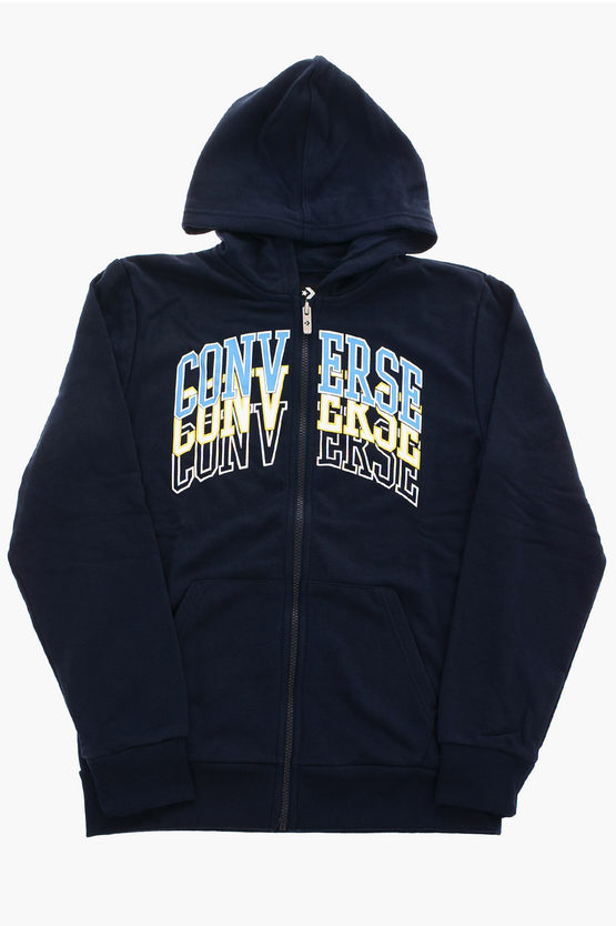 Hoodie Sweatshirt with Logo-Print