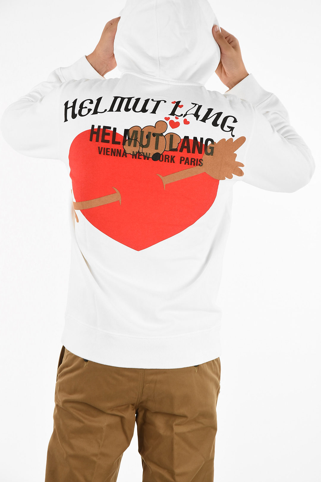 Informeer overschrijving gelei Helmut Lang hoodie sweatshirt men - Glamood Outlet