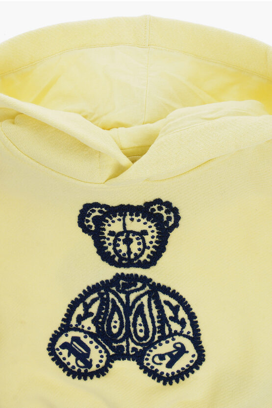Hoodie with Terry Teddy Embroidery