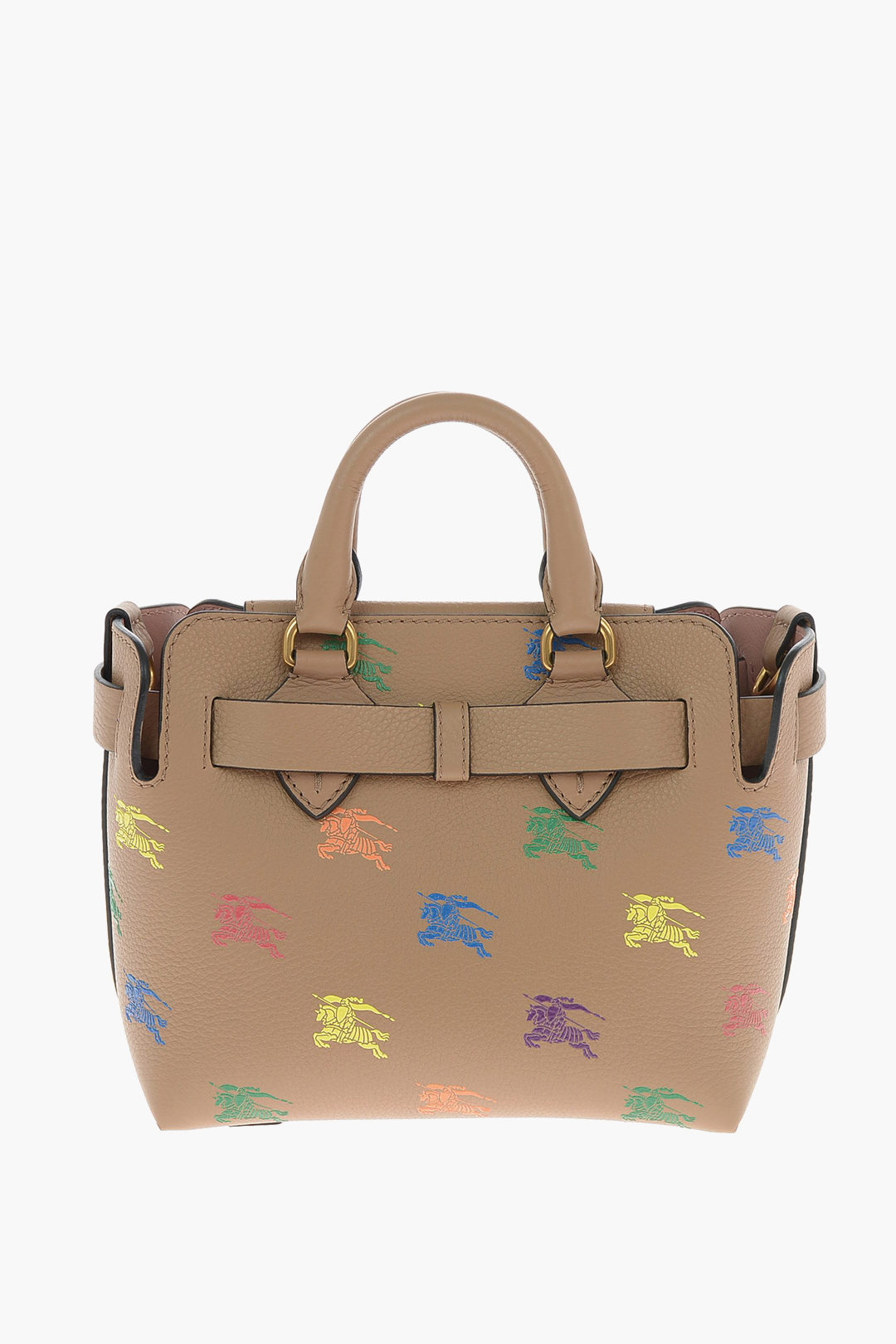Burberry HORSE RAINBOW Printed Leather BABY BELT Tote Bag women - Glamood  Outlet