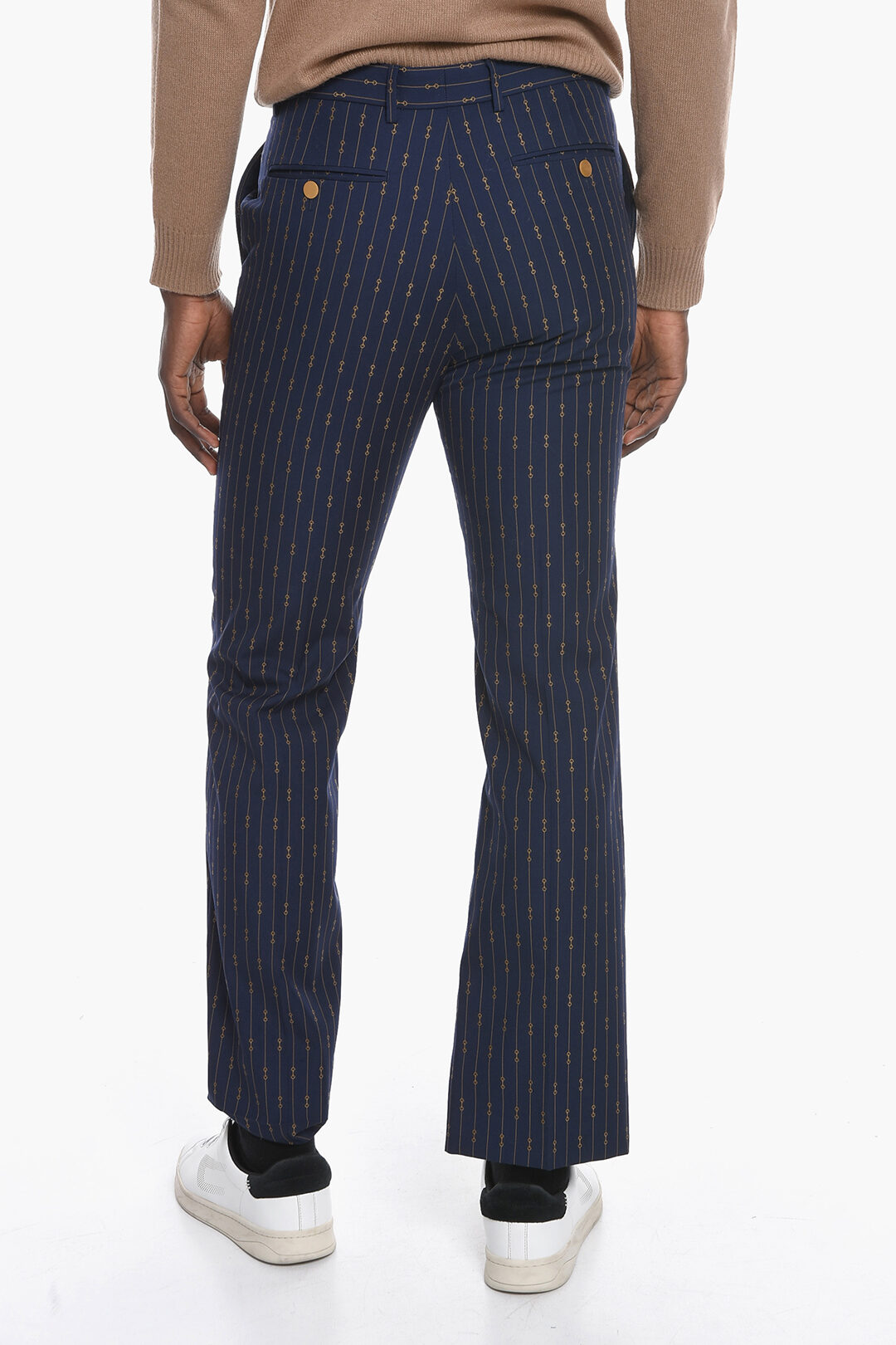 Gucci Horsebit Embroidered Pants men - Glamood Outlet