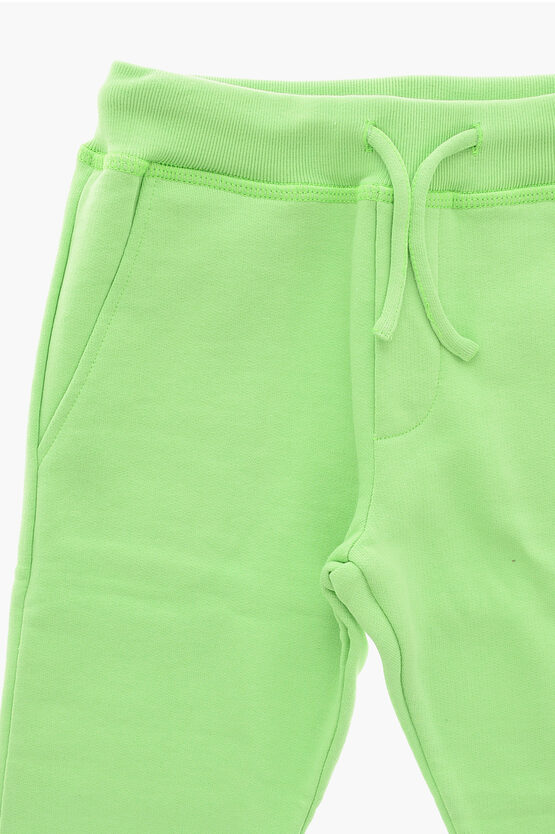 ICON Brushed Cotton Joggers with Printed Logo