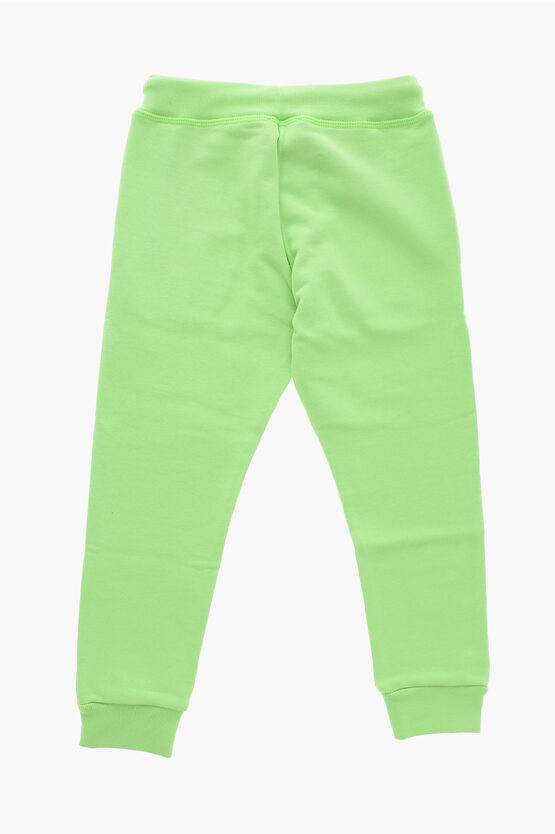 ICON Brushed Cotton Joggers with Printed Logo