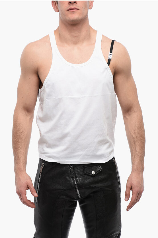 Dsquared2 Icon Logoed Lace Tank Top