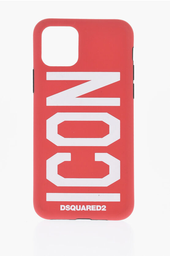 Dsquared2 Icon Solid Color Iphone 11 Pro Case With Printed Logo