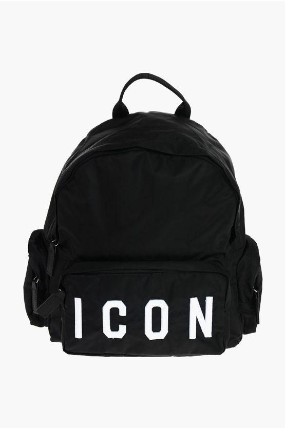 Dsquared2 Kids ICON zaino in tessuto unisex bambino bambino bambina -  Glamood Outlet