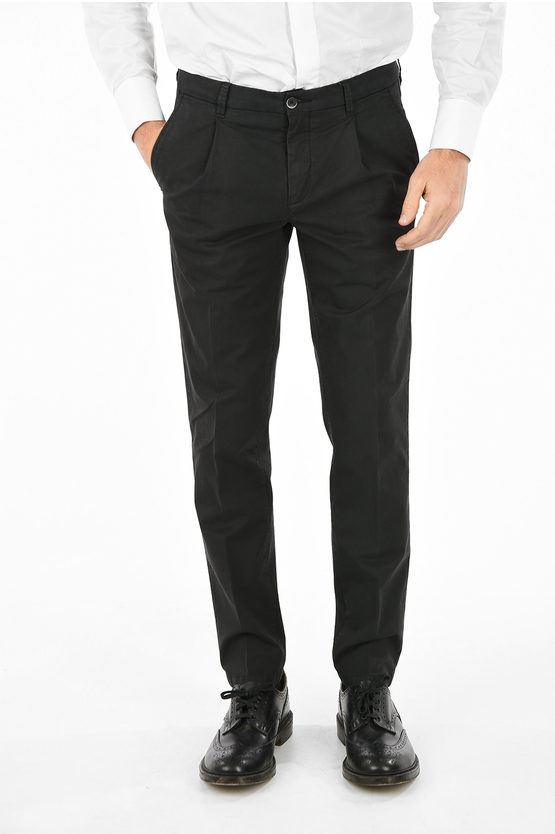 Corneliani Id 5-pocket Chino Pants With Single Pleat