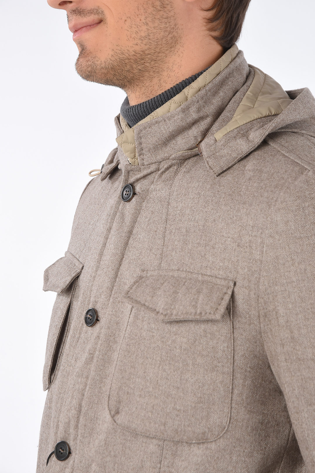 Corneliani ID Patch Utility Jacket