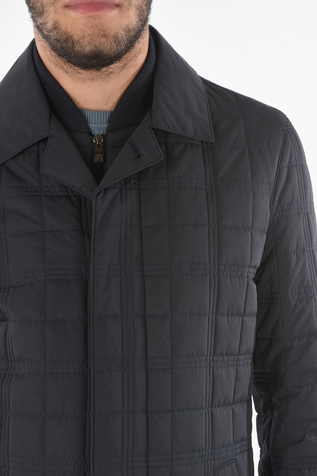 Corneliani ID Quilted CERRUTI Jacket with Chest Piece men - Glamood Outlet