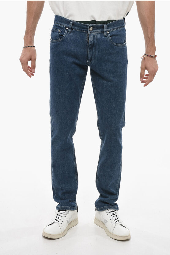 Shop Corneliani Id Regular Waist Gaia Regular Fit Jeans 18cm