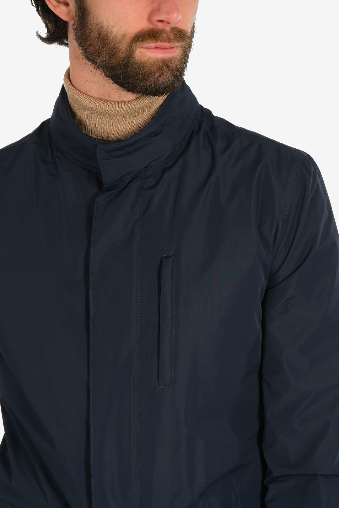 Corneliani ID Removable Hood CAPRICE 3 Pocket Jacket men - Glamood Outlet