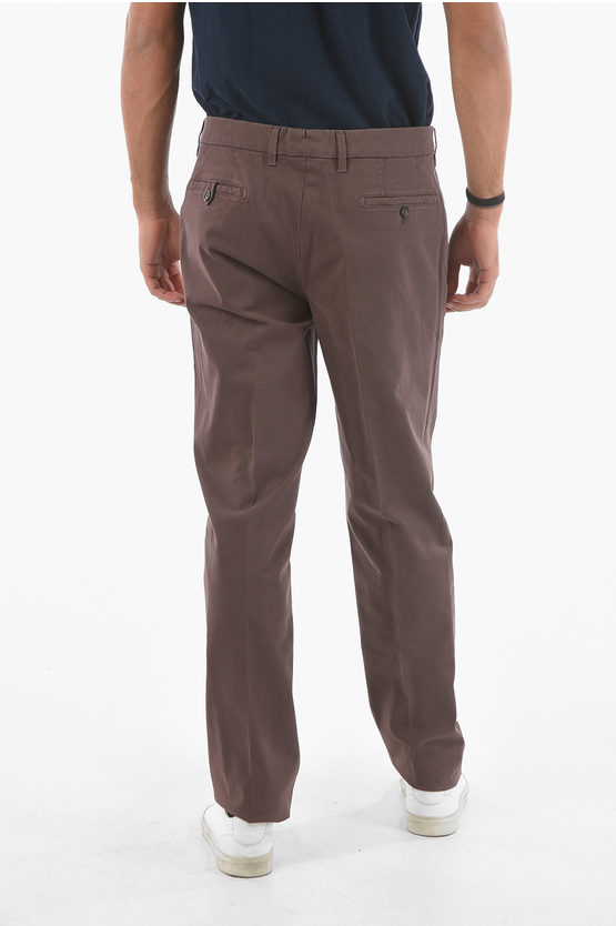 Corneliani ID Stretch Cotton Chino Pants men Glamood Outlet