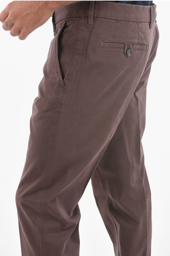 Corneliani ID Stretch Cotton Chino Pants men Glamood Outlet