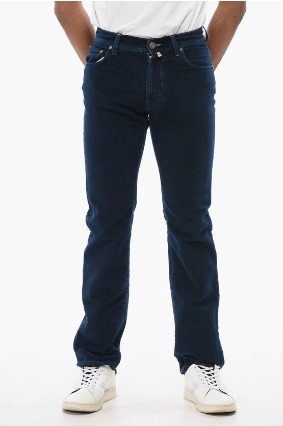 Corneliani Id Stretch Cotton Lazise 5-pockets Pants
