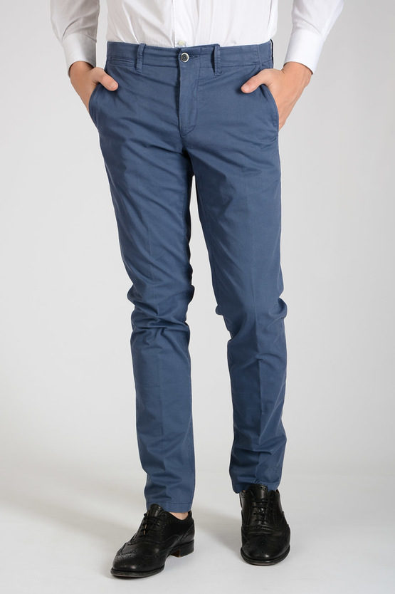 Shop Corneliani Identity Stretch Cotton Pants