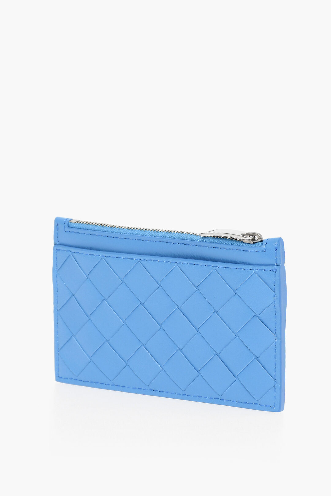 Bottega Veneta Intreccio Leather Wallet Key Ring women Glamood