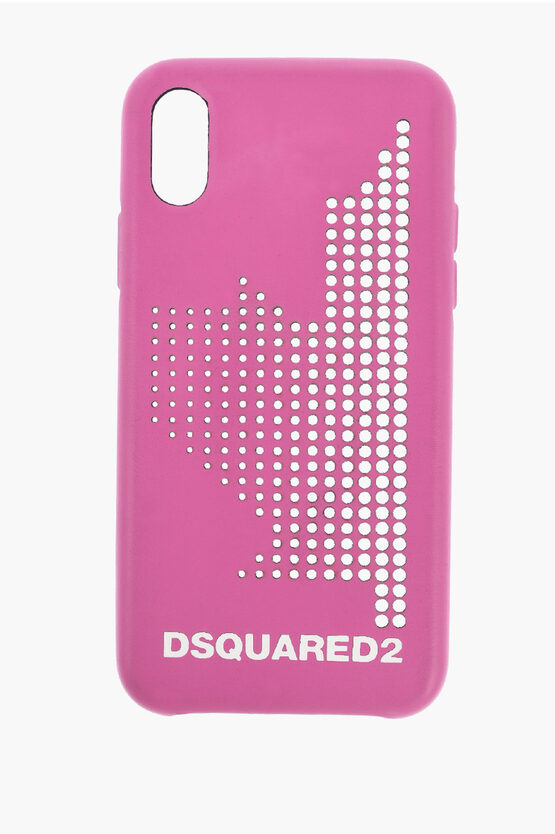 Dsquared2 Iphone X Case With Perforated Detail