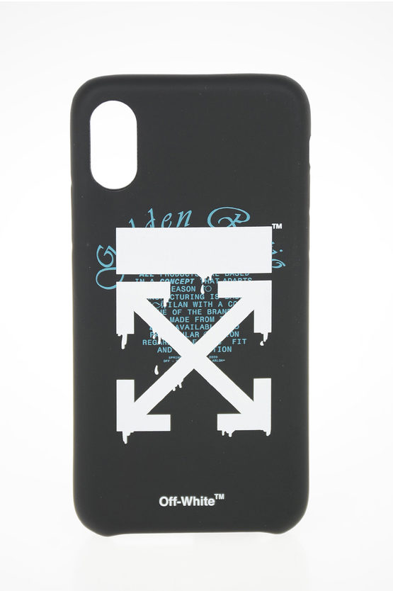 Off-White Iphone X/CS Dripping Arrows Cover Case with Logo