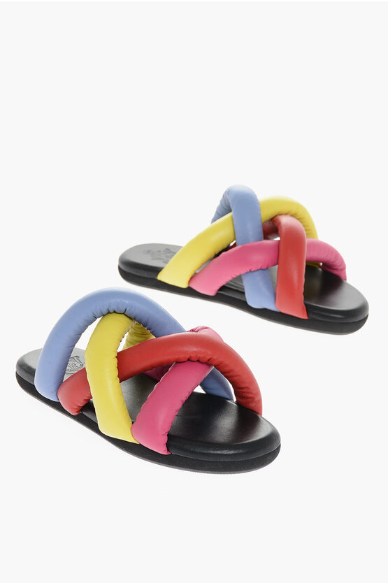 Moncler Sandalias - Jbraided In Multicolor