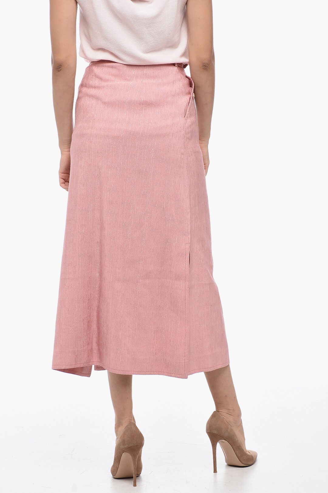 Ikat Floral Jacquard Full Skirt | Talbots