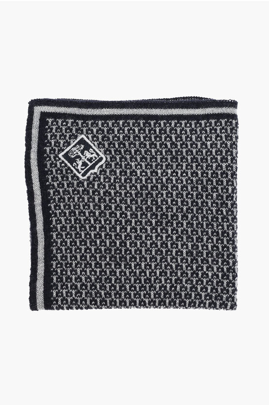 Jacquard Motif Silk… - image