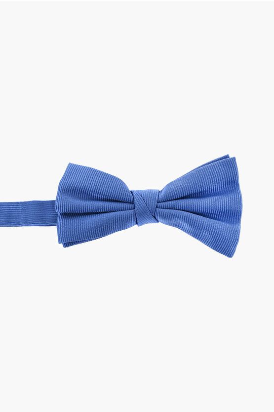 Jacquard Silk Bow T… - image