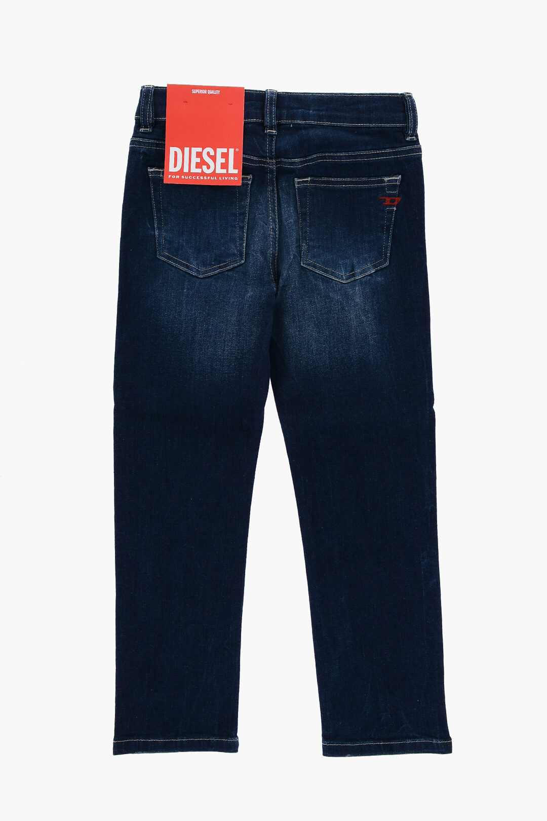 Diesel Kids Jeans 2020 D-VIKER-J in Cotone Stretch a Vita Media