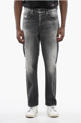 Kruze Uomo Gamba Dritta Jeans Da Lavoro Classico Regular Basic Taglie W28-W56 EB - Foto 10