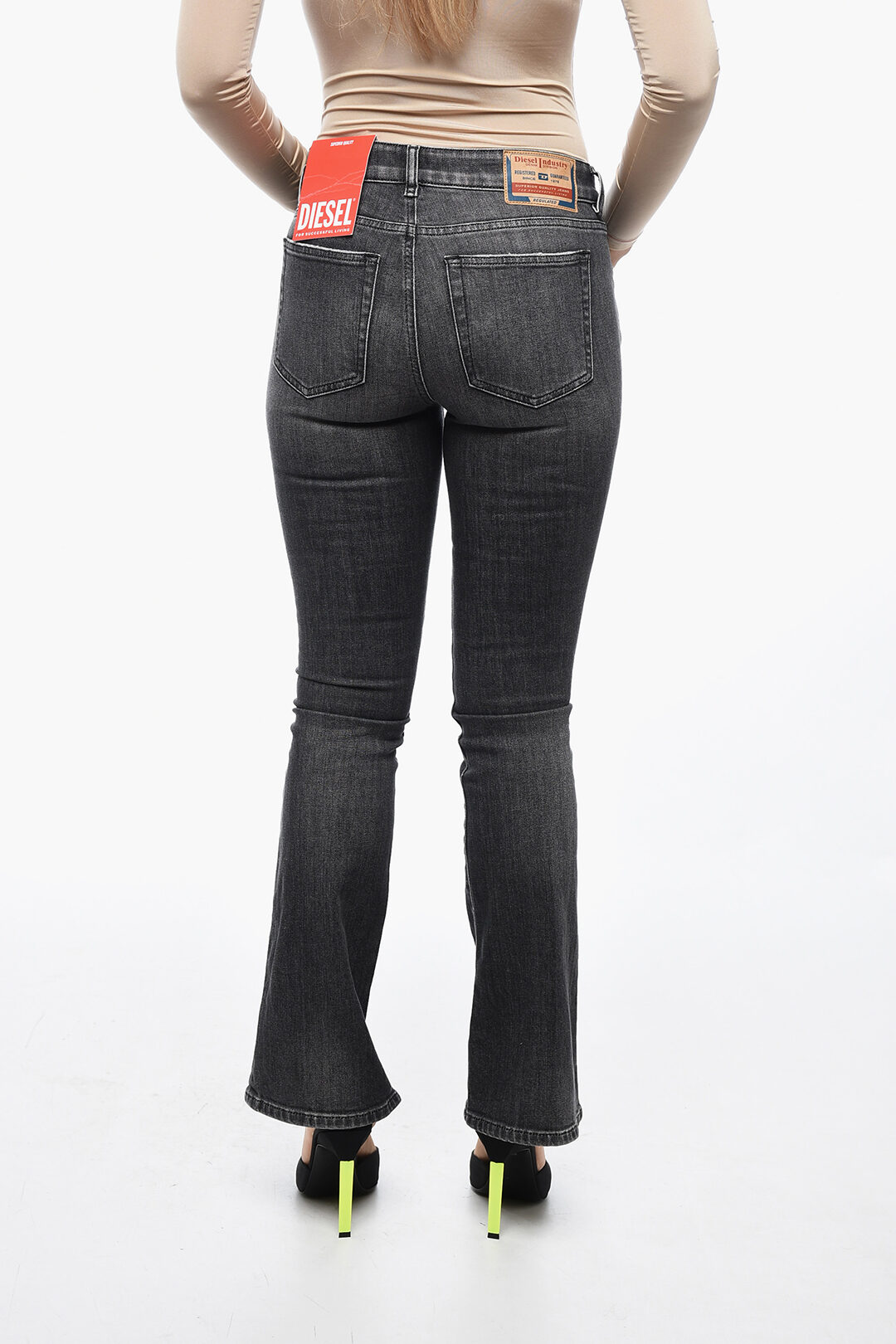 Diesel Jeans Bootcut D EBBEY a Vita Bassa L.32 donna Glamood Outlet