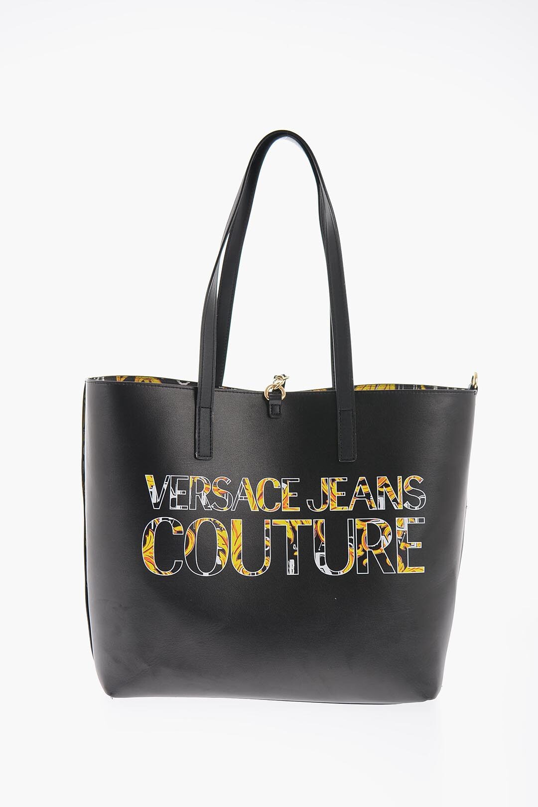 Versace Jeans Couture Black Logo Couture Tote Versace