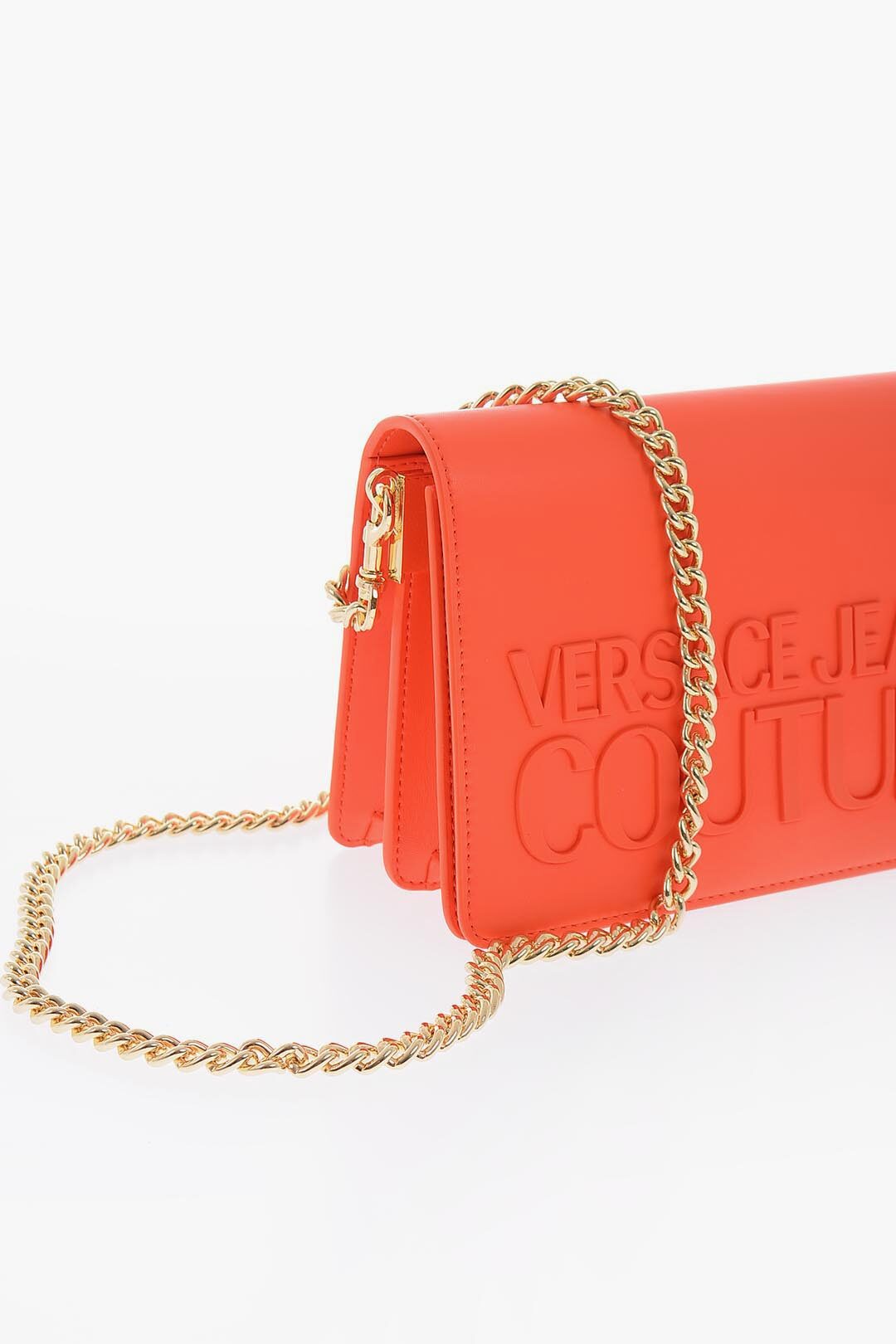 VERSACE JEANS COUTURE: bag in synthetic leather - Red