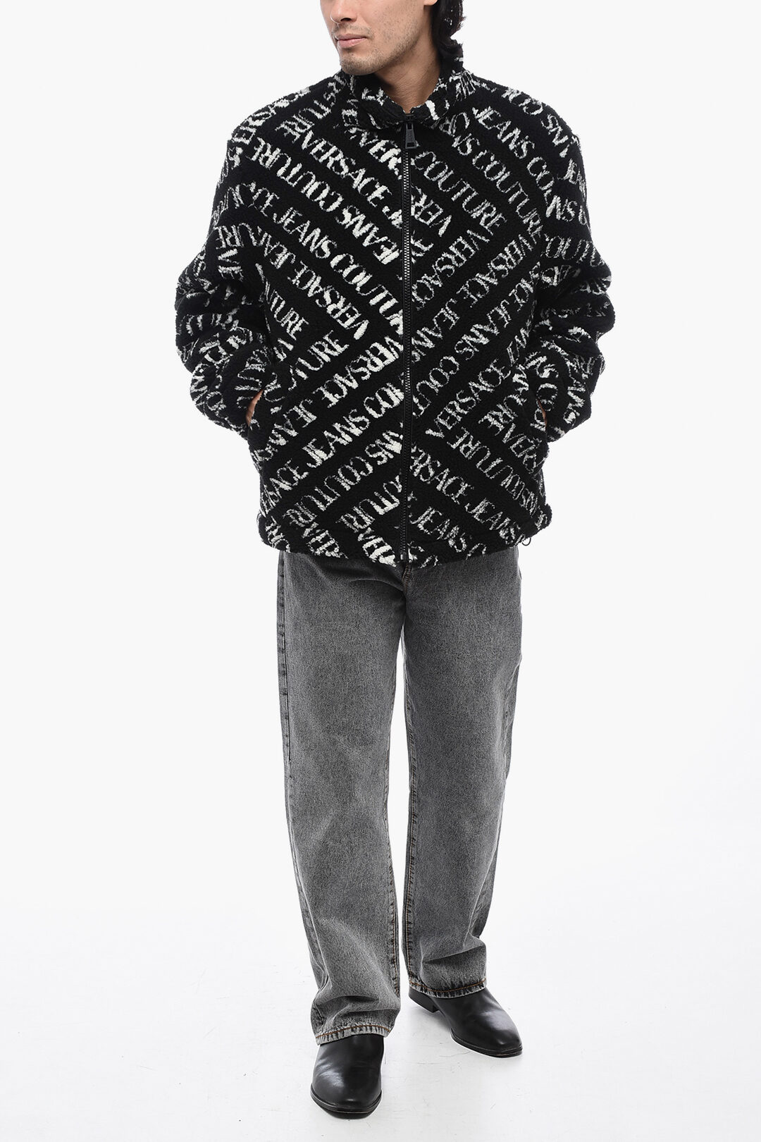 giubbotto versace uomo