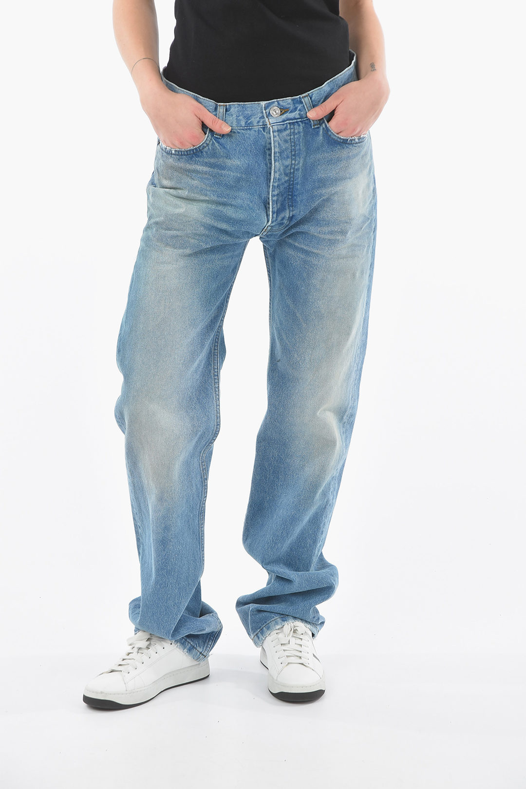 Givenchy Jeans dritti con stampa H30310 main image 1