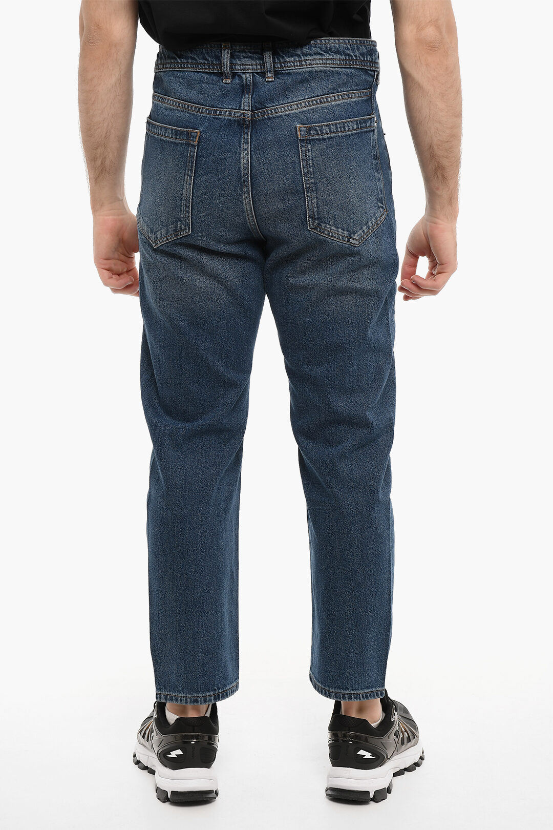 Jeans on sale bicolore uomo