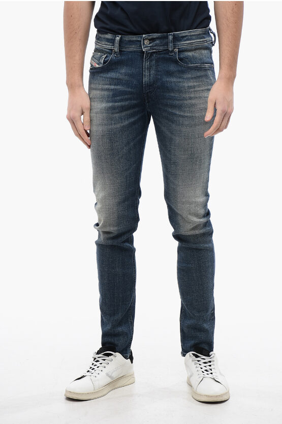 Diesel Jeans Skinny Fit 1979 Sleenker A Vita Bassa 16cm L32