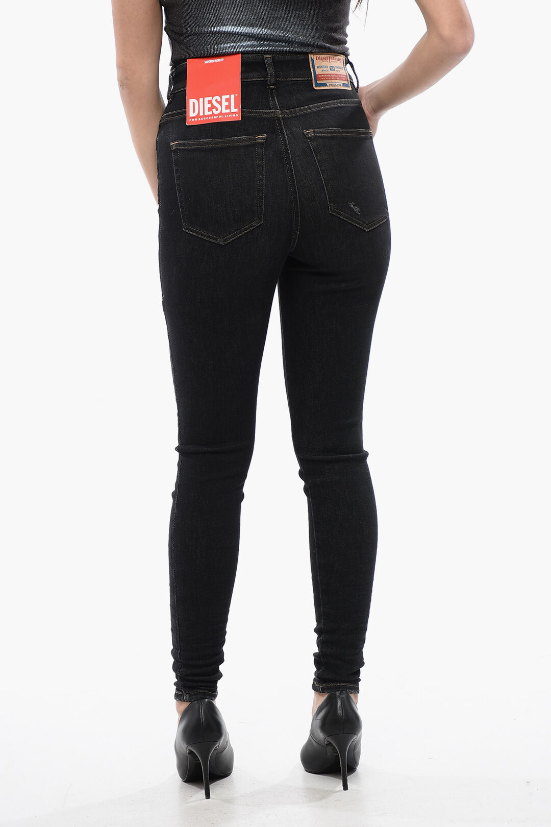 Diesel Jeans Skinny Fit 1984 SLANDY a Vita Alta 10cm L32 women