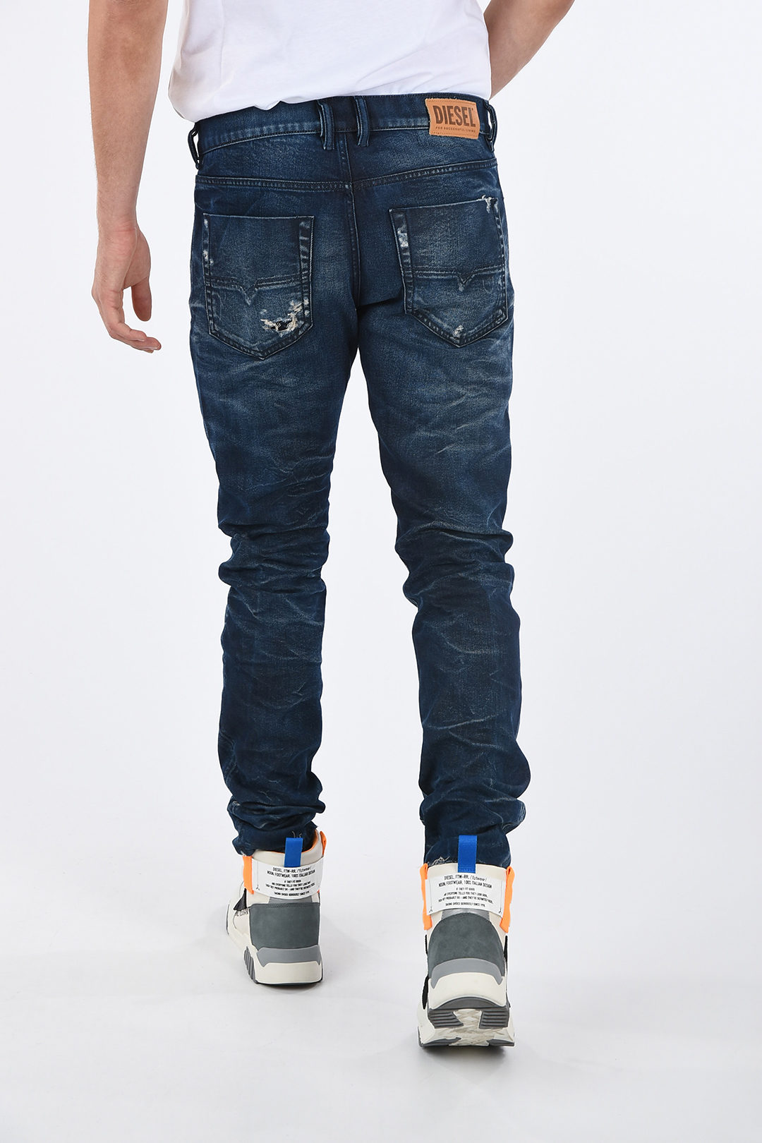 Diesel Jeans TEPPHAR-X L.32 in Denim Stretch 17cm uomo - Glamood Outlet