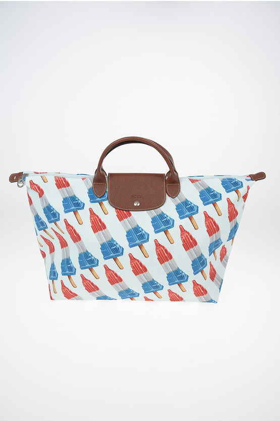 Longchamp JEREMY SCOTT Printed Canvas Tote bag women