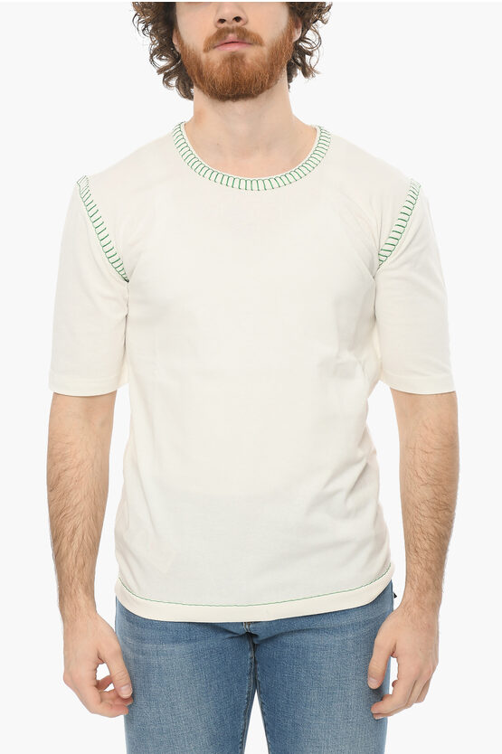 BOTTEGA VENETA ステッチTシャツ Bottega Veneta ボッテガヴェネタ ステッチデザイン Tシャツ トップス