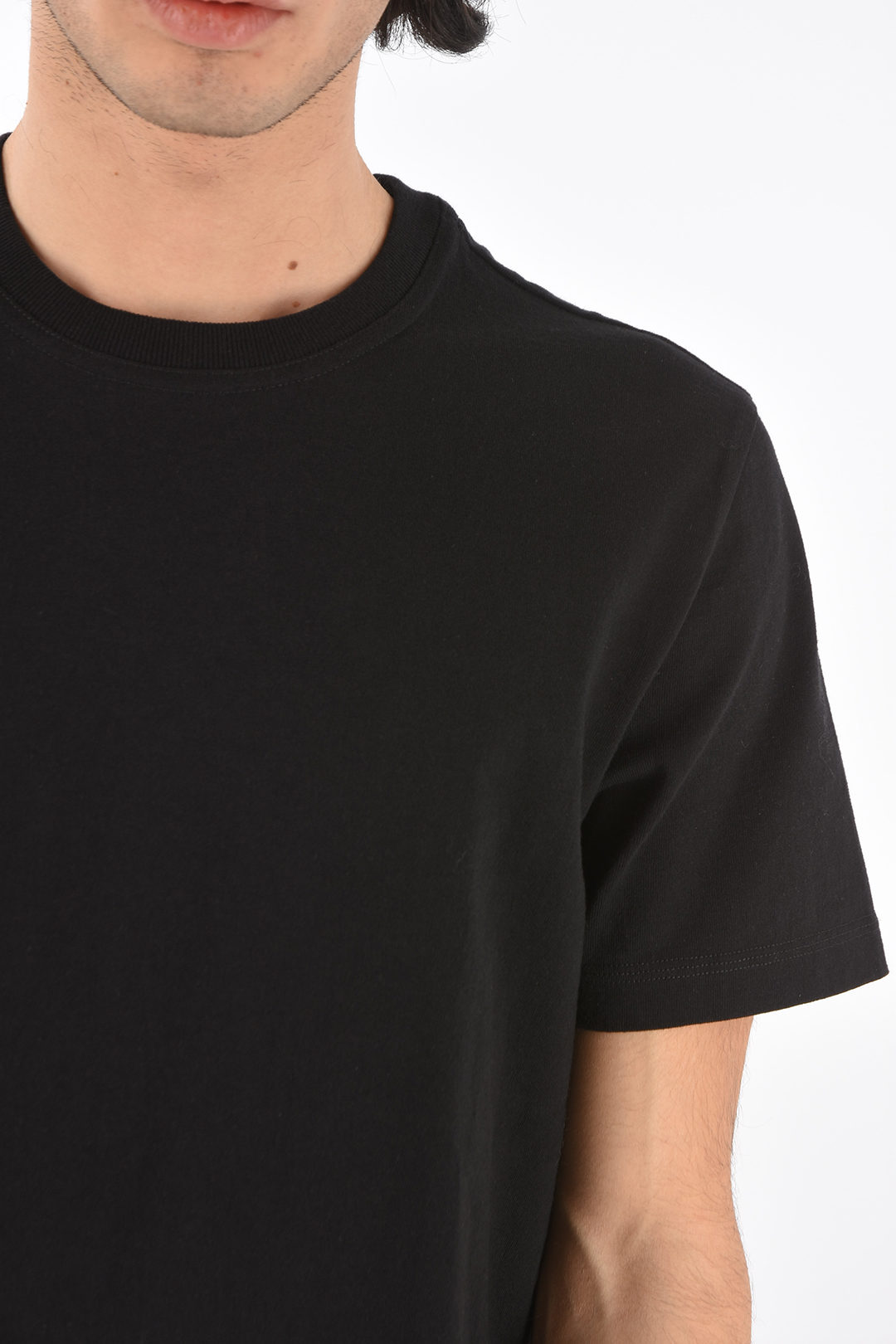 【BOTTEGA VENETA】Sunrise Light Cotton Round Neck T-shirt BOTTEGA VENETA - SUNRISE COTTON JERSEY T-SHIRT - Eleonora