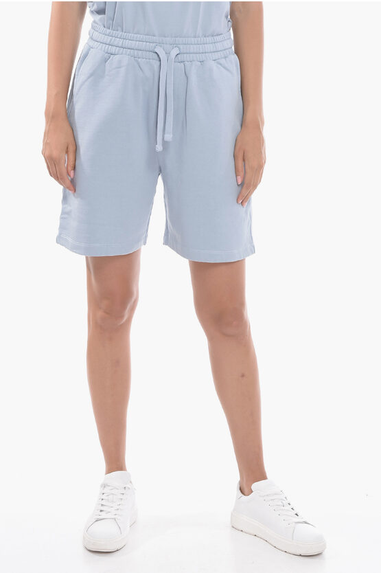 Nanushka Jersey Doxxi Shorts With Elastic Waistband In Gray